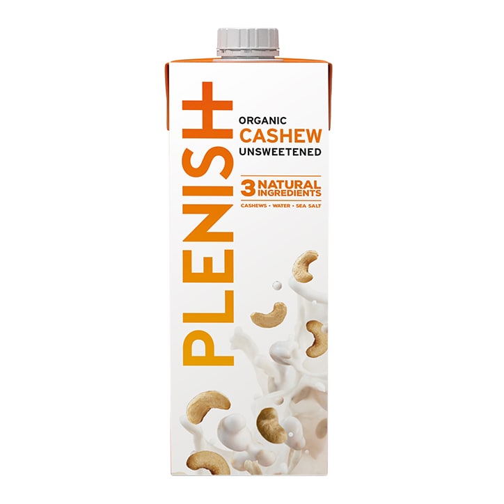 Plenish Organic Unsweetened 6% Cashew M*lk 1Ltr GOODS Holland&Barrett   