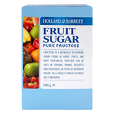 Holland & Barrett Fruit Sugar Pure Fructose 500g GOODS Holland&Barrett   