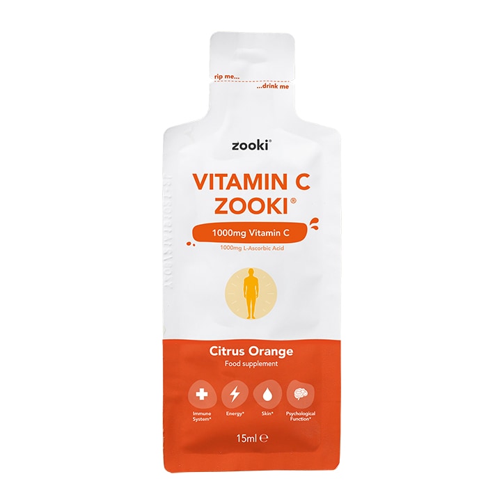 YourZooki Vitamin C 1000mg 15ml Sachet GOODS Holland&Barrett   