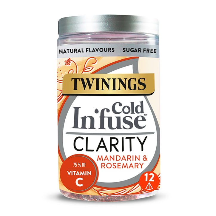 Twinings Cold In’Fuse Clarity with Vitamin C 12 Infusers GOODS Holland&Barrett   