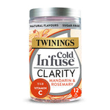 Twinings Cold In’Fuse Clarity with Vitamin C 12 Infusers GOODS Holland&Barrett   