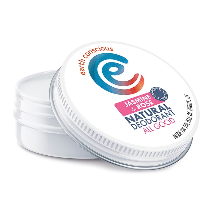 Earth Conscious Natural Deodorant Balm - Jasmine & Rose GOODS Holland&Barrett   