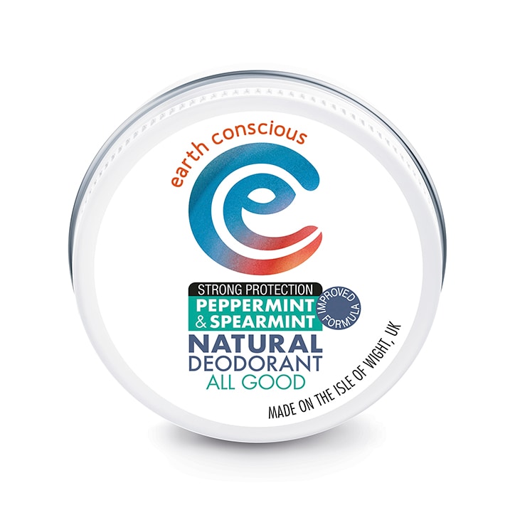 Earth Conscious Natural Deodorant Balm - Peppermint & Spearmint GOODS Holland&Barrett   