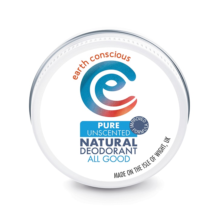 Earth Conscious Natural Deodorant Balm - Pure Unscented GOODS Holland&Barrett   