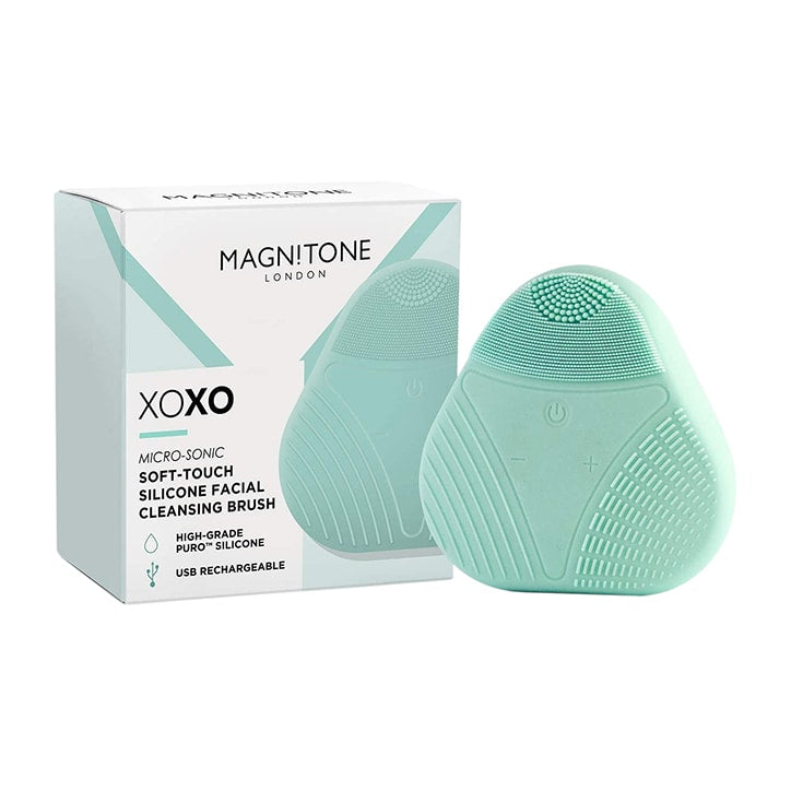 Magnitone XOXO Micro-Sonic SoftTouch Silicone Facial Cleansing Brush