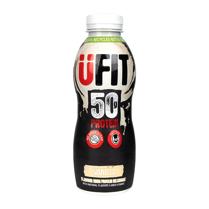 UFIT High Protein Shake Vanilla 500ml Sports Nutrition Shop All Holland&Barrett   