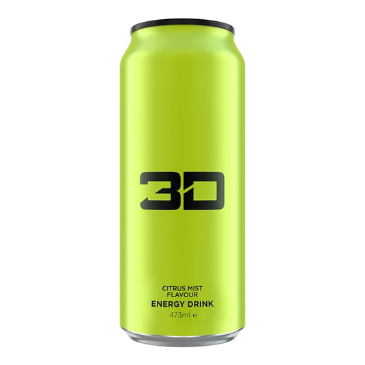 3D Energy Green Citrus Mist 473ml Energy Drinks Holland&Barrett   
