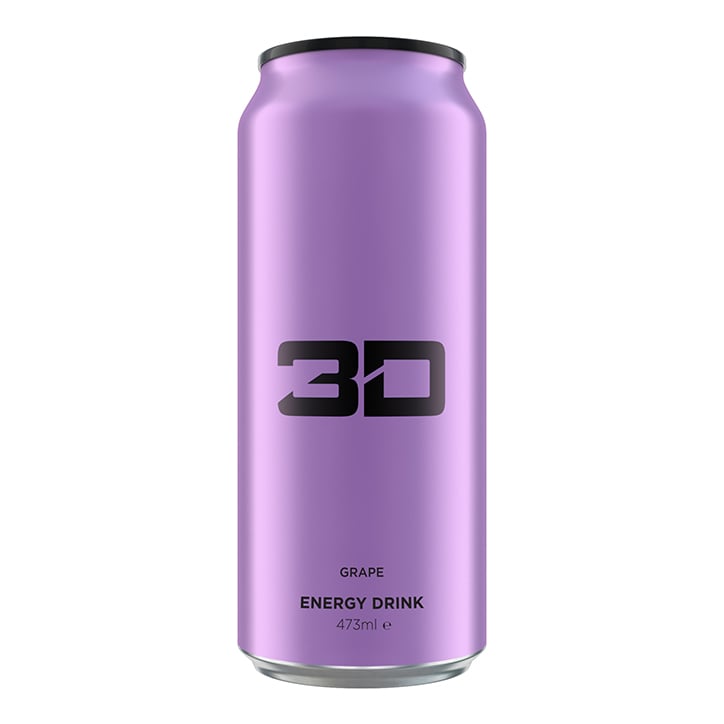 3D Energy Purple Grape 473ml Energy Drinks Holland&Barrett   