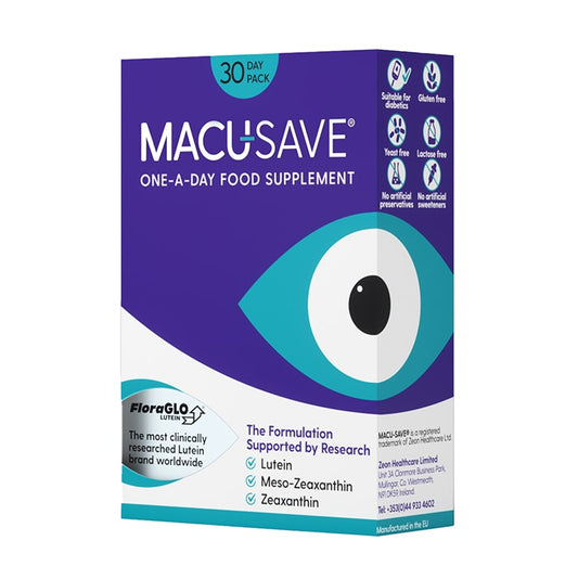 Macu-SAVE One a Day Eye Health 30 Capsules Eye Care Vitamins Holland&Barrett   