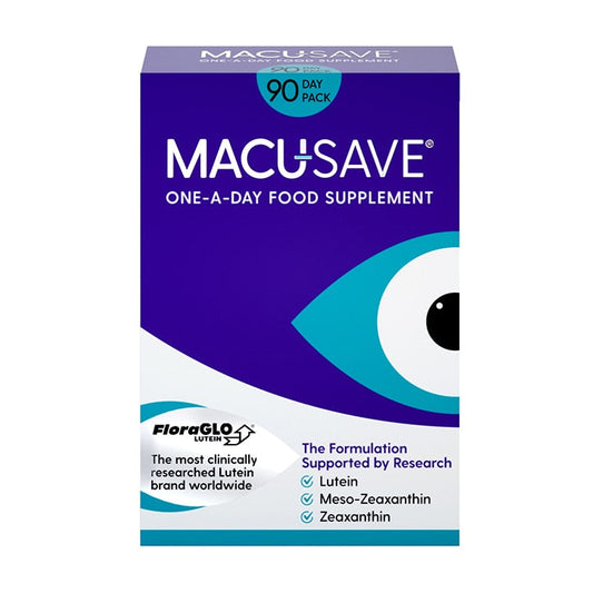 Macu-SAVE One a Day Eye Health 90 Capsules Eye Care Vitamins Holland&Barrett   