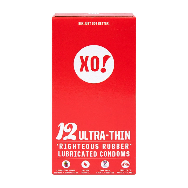 XO! Ultra-Thin Condoms - 12 Pack Sexual Health Holland&Barrett   