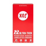 XO! Ultra-Thin Condoms - 12 Pack Sexual Health Holland&Barrett   