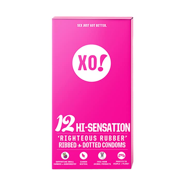 XO Hi-Sensation Condoms - 12 Pack