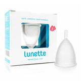 Lunette Menstrual Cup Clear size 2 Sanitary Towels & Panty Liners Holland&Barrett   