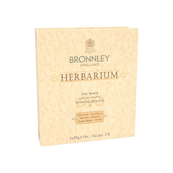 Bronnley Herbarium Guest Soaps 6x50g