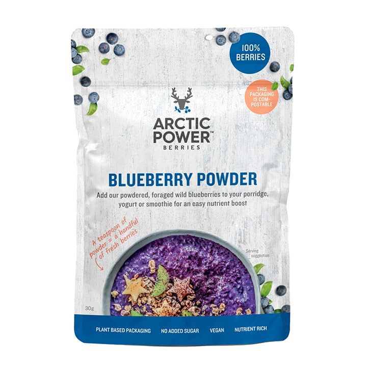 Arctic Power Berries 100% Blueberry Powder 30g Superfood Powders Holland&Barrett   