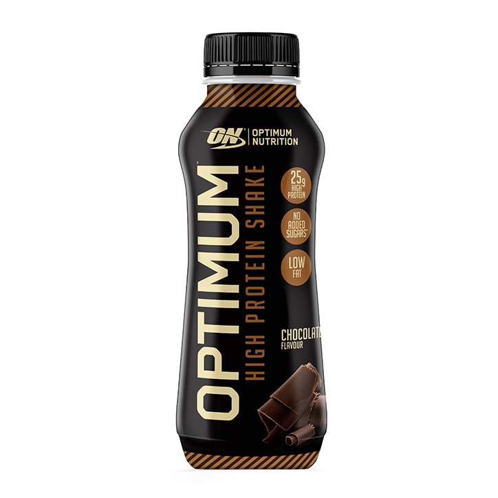 Optimum Nutrition High Protein Shake Chocolate 330ml Protein Drinks Holland&Barrett   