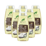 Dr Organic Organic Virgin Coconut Oil Body Wash Bundle 6 x 250ml Washing & Bathing Holland&Barrett   