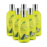 Dr Organic Tea Tree Shampoo Bundle 6 x 265ml GOODS Holland&Barrett   