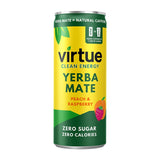 Virtue Yerba Mate - Peach & Raspberry 250ml GOODS Holland&Barrett   