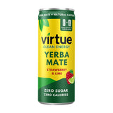 Virtue Yerba Mate - Strawberry & Lime 250ml GOODS Holland&Barrett   