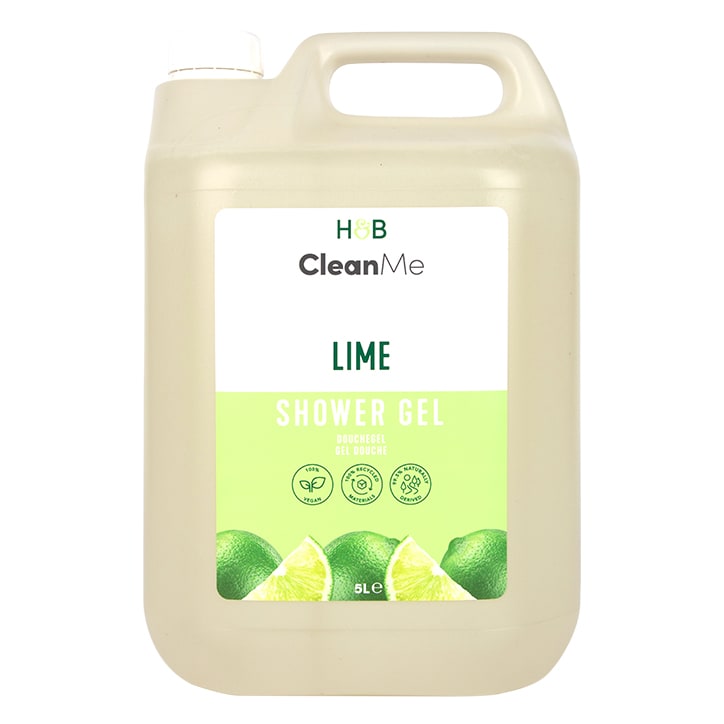 Clean me Lime Shower Gel 5L Natural Shower Gel & Body Wash Holland&Barrett Lime  