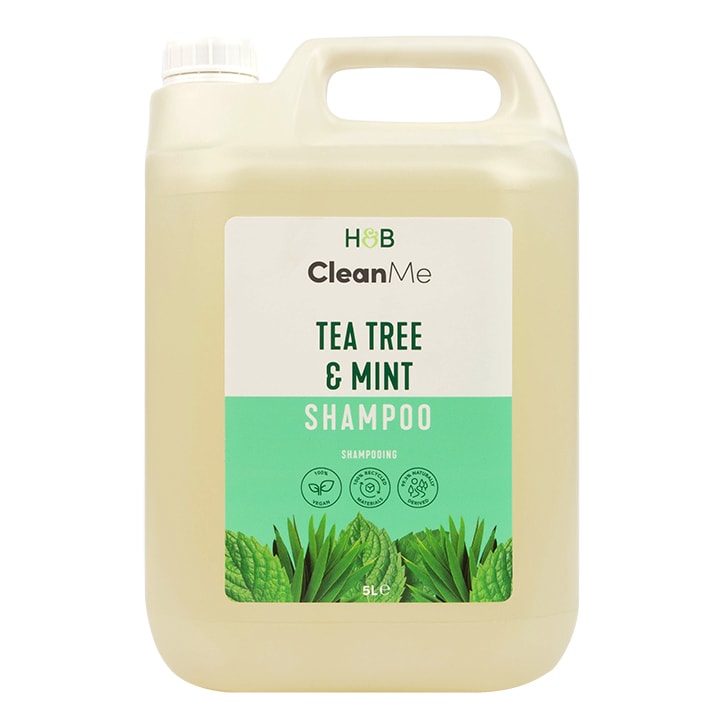 Clean Me Tea Tree & Mint Shampoo 5L GOODS Holland&Barrett   