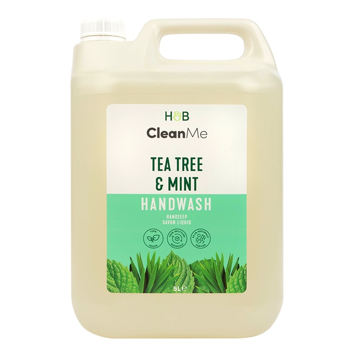 Clean Me Tea Tree & Mint Hand Wash 5L GOODS Holland&Barrett   