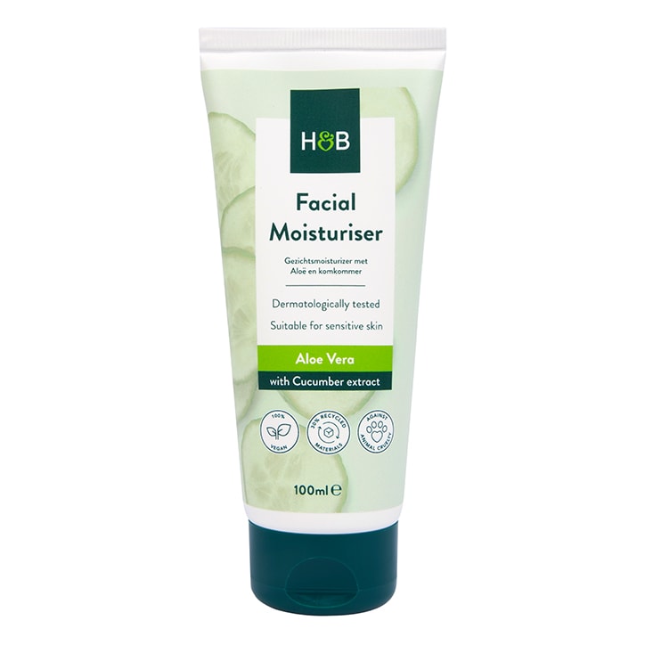 Holland & Barrett Aloe and Cucumber Facial Moisturiser GOODS Holland&Barrett   