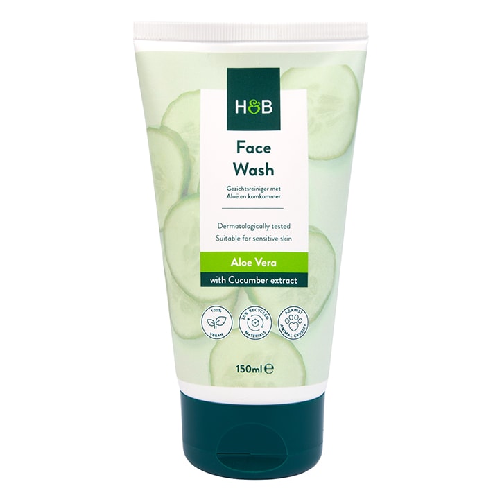 Holland & Barrett Aloe and Cucumber Face Wash