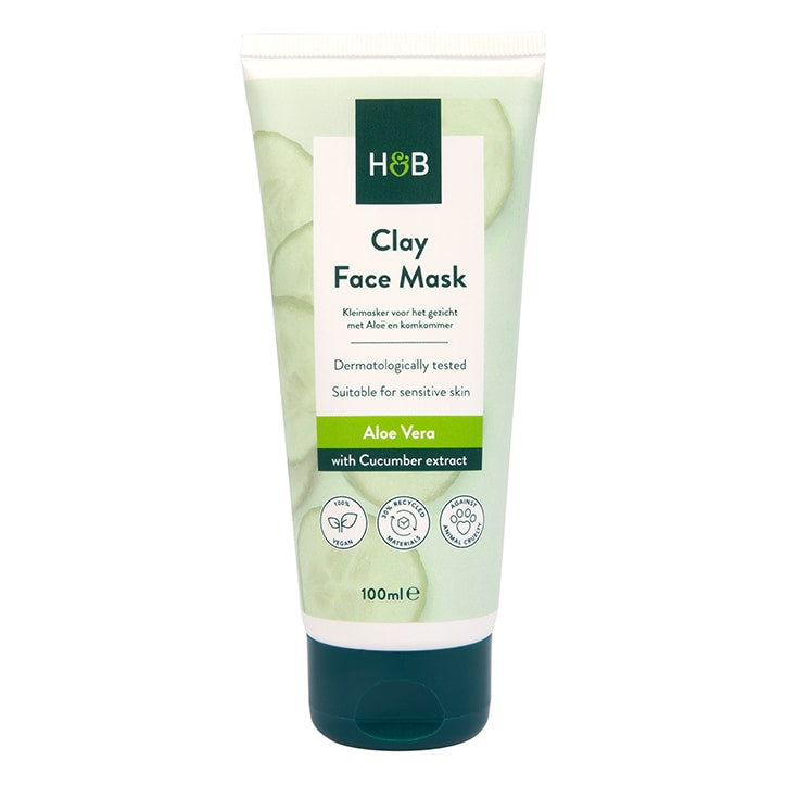 Holland & Barrett Aloe and Cucumber Clay Face Mask