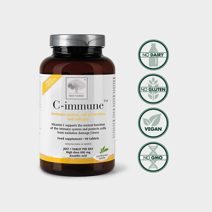 New Nordic C-immune 90 Tablets GOODS Holland&Barrett   