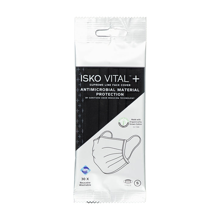 Isko Vital+ Supreme Face Mask - Black - Small