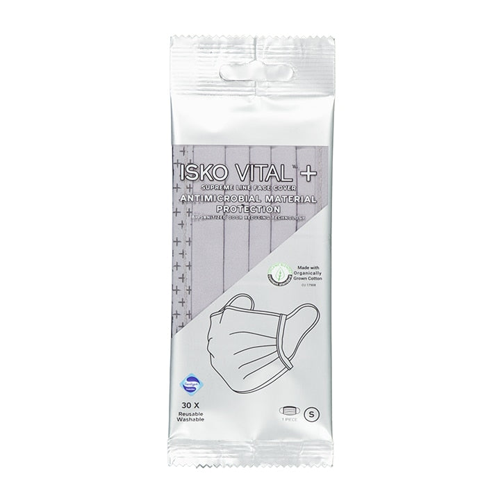 Isko Vital+ Supreme Face Mask - Grey - Small GOODS Holland&Barrett   