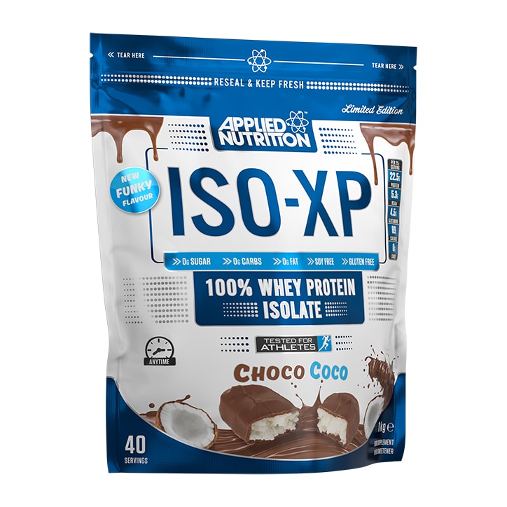 Applied Nutrition ISO-XP 100% Whey Protein Isolate - Choco Coco 1kg GOODS Holland&Barrett   