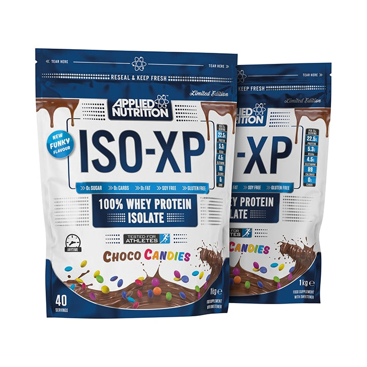 Applied Nutrition ISO-XP Chocolate Candies 1kg Whey Protein Holland&Barrett   