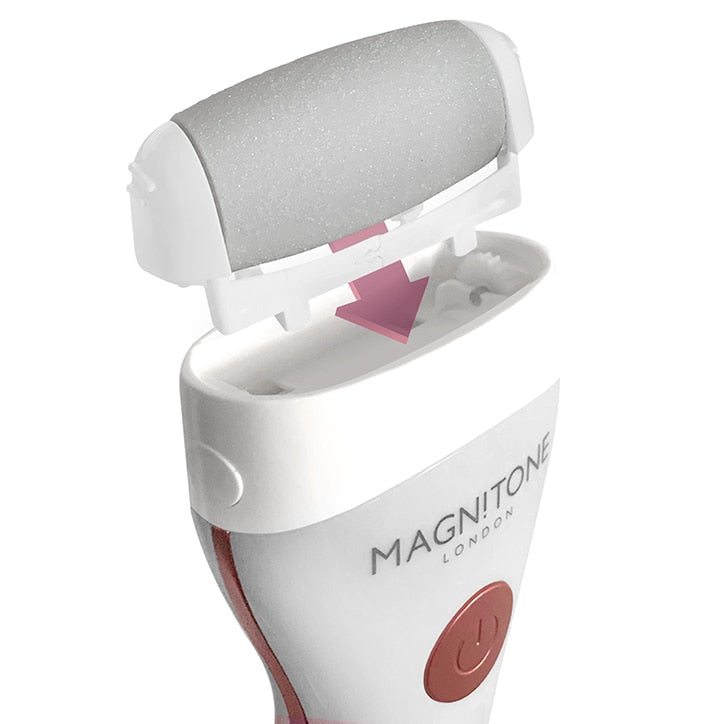 Magnitone Well Heeled 2 Replacement Roller Heads (2 Pack) Natural Hand & Nail Care Holland&Barrett   