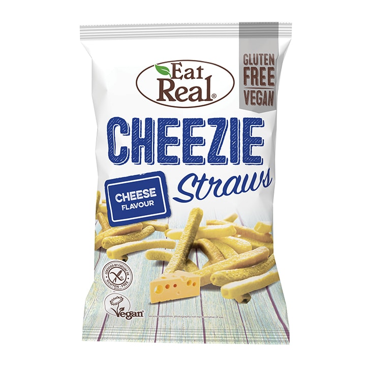 Eat Real Cheezie Straws 113g Crisps & Chips Holland&Barrett   