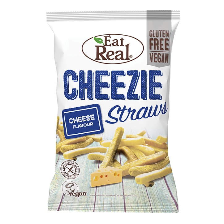 Eat Real Cheezie Straws 45g Crisps & Chips Holland&Barrett   