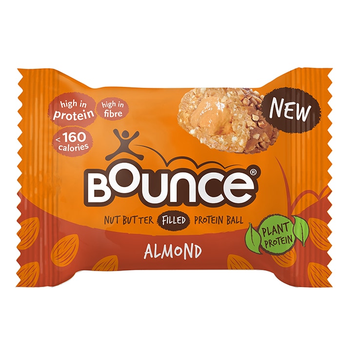 Bounce Almond Butter Filled Plant Protein Ball 35g GOODS Holland&Barrett   