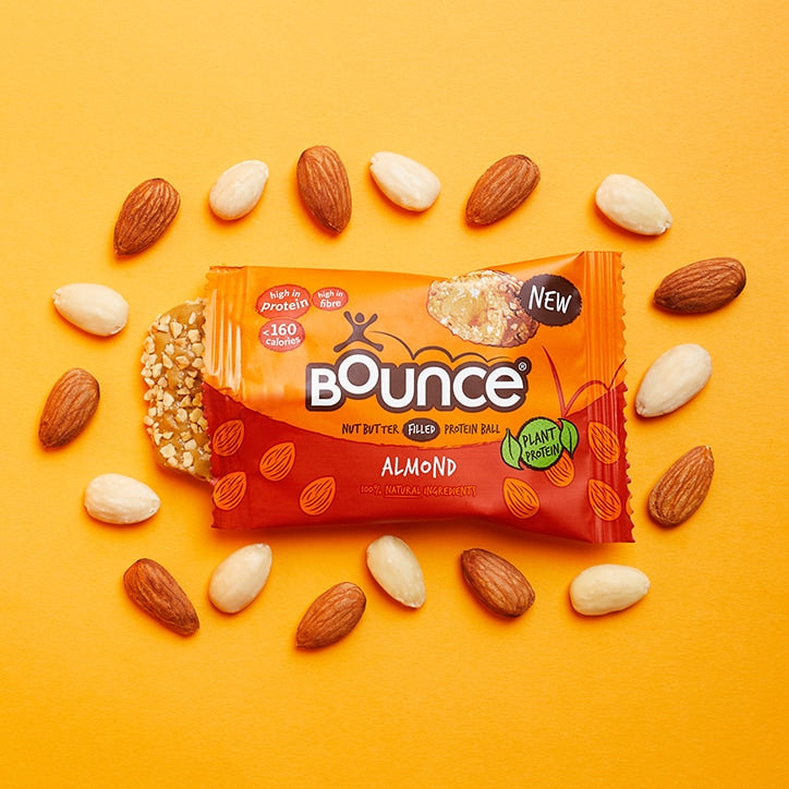 Bounce Almond Butter Filled Plant Protein Ball 35g GOODS Holland&Barrett   