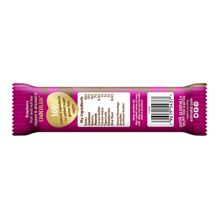 Nakd Raspberry Chocolish Big Bite Fruit, Nut & Cocoa Bar 50g