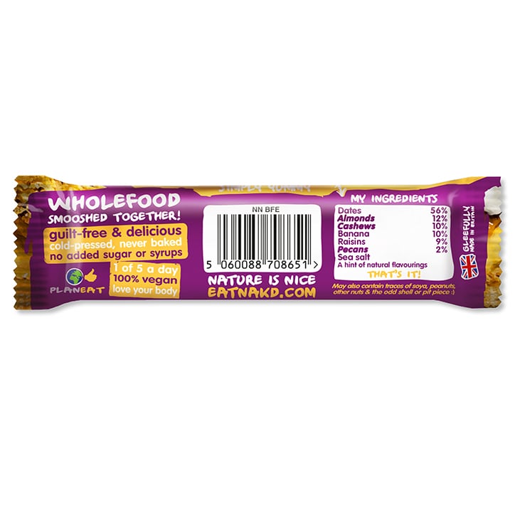 Nakd Banoffee Pie Fruit & Nut Bar 35g Fruit & Nut Bars Holland&Barrett   