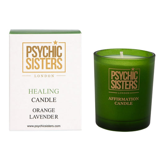 Psychic Sisters Healing Mini Candle Aromatherapy & Home Holland&Barrett   
