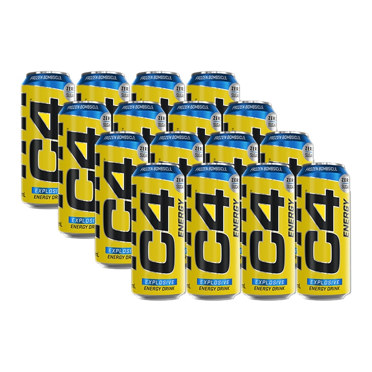 Cellucor C4 Energy Carbonated Frozen Bombsicle 12 x 500ml