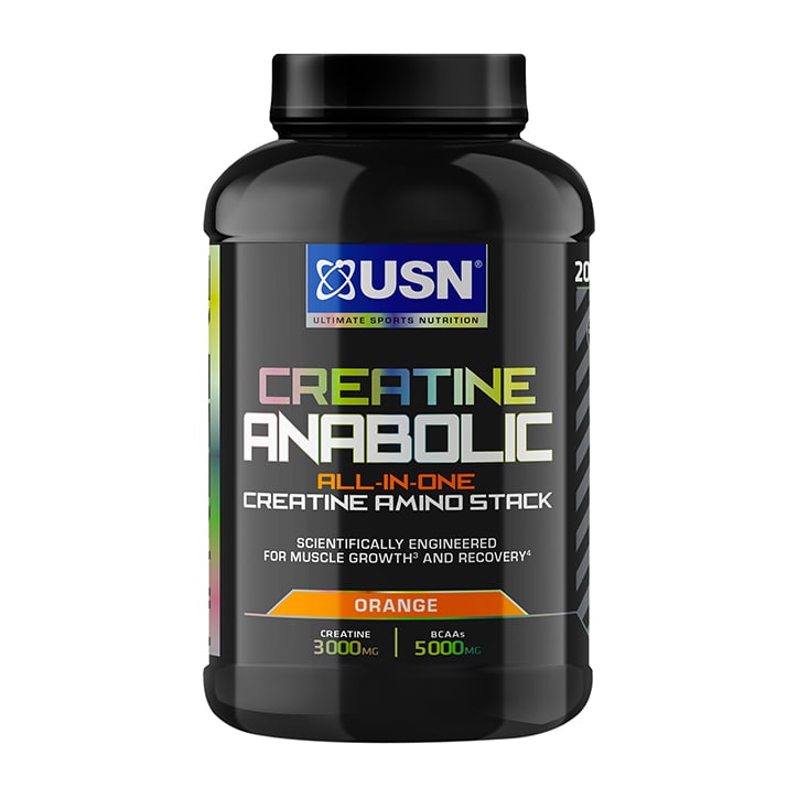 USN Creatine Anabolic Orange 900g Creatine Powder Holland&Barrett   