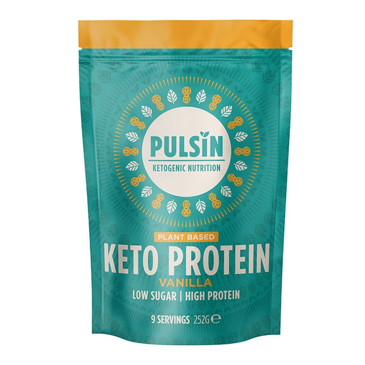 Pulsin Vanilla Keto Protein Powder 252g Weight Management Shop All Holland&Barrett   