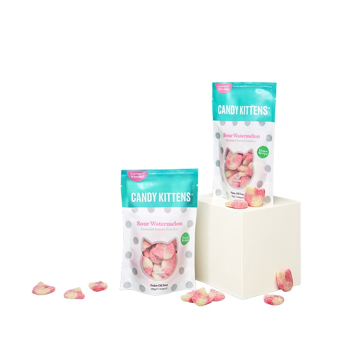 Candy Kittens Sour Watermelon 125g Sweets & Mints Holland&Barrett   