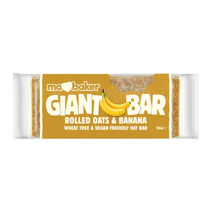 Ma Baker Banana Flapjack 90g Flapjacks Holland&Barrett   