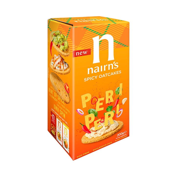 Nairn's Peri Peri Spicy Oatcakes 200g GOODS Holland&Barrett   